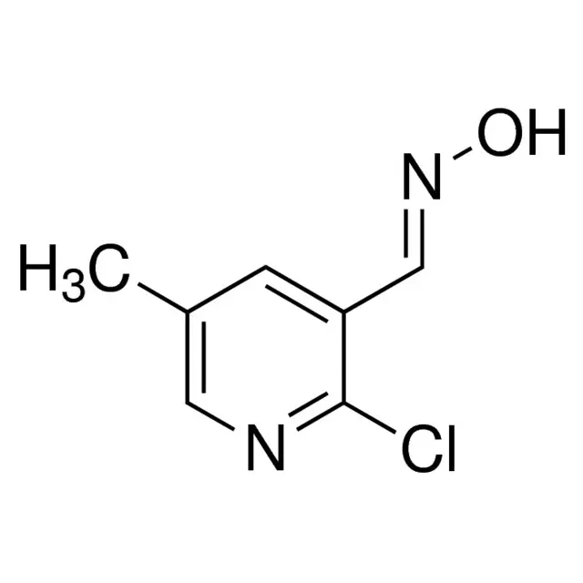 (E)-2-Chloro-5-methylnicotinaldehyde oxime