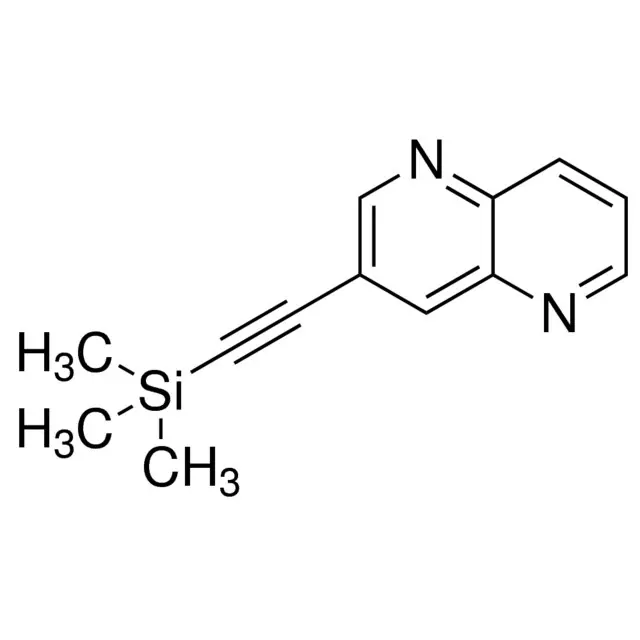 3-((Trimethylsilyl)ethynyl)-1,5-naphthyridine