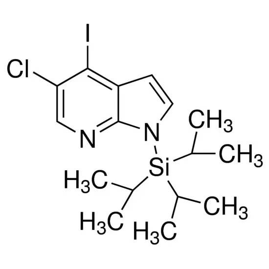 5-Chloro-4-iodo-1-(triisopropylsilyl)-1H-pyrrolo[2,3-b]pyridine