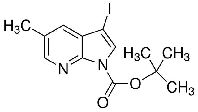 tert-Butyl 3-iodo-5-methyl-1H-pyrrolo[2,3-b]pyridine-1-carboxylate