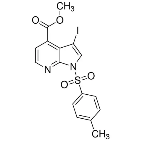 Methyl 3-iodo-1-tosyl-1H-pyrrolo[2,3-b]pyridine-4-carboxylate