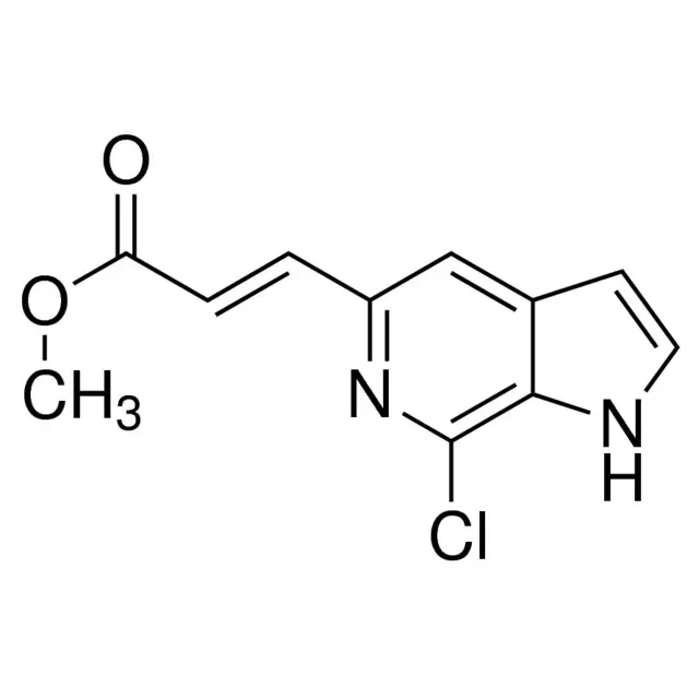 (E)-Methyl 3-(7-chloro-1H-pyrrolo[2,3-c]pyridin-5-yl)acrylate