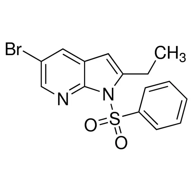5-Bromo-2-ethyl-1-(phenylsulfonyl)-1H-pyrrolo[2,3-b]pyridine