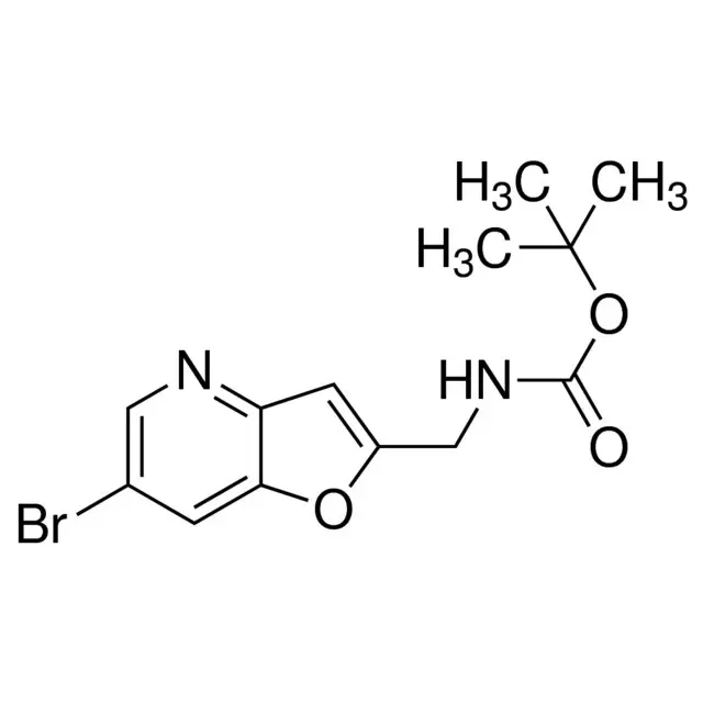 tert-Butyl (6-bromofuro[3,2-b]pyridin-2-yl)methylcarbamate
