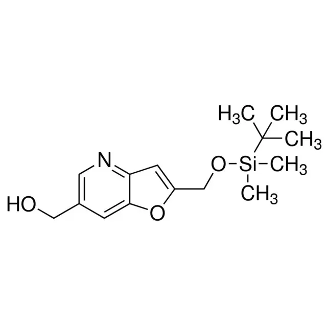 (2-((tert-Butyldimethylsilyloxy)methyl)furo[3,2-b]pyridin-6-yl)methanol