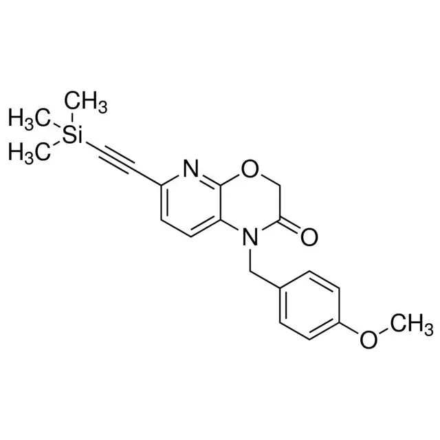 1-(4-Methoxybenzyl)-6-((trimethylsilyl)ethynyl)-1H-pyrido[2,3-b][1,4]oxazin-2(3H)-one