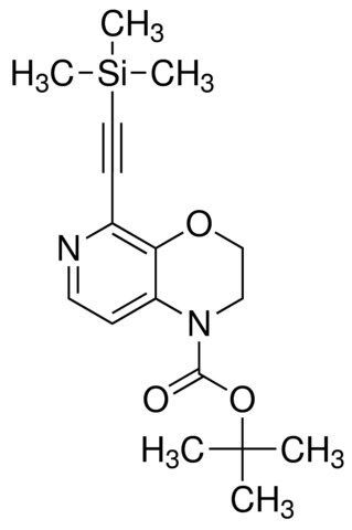 tert-Butyl 5-((trimethylsilyl)ethynyl)-2,3-dihydro-1H-pyrido[3,4-b][1,4]oxazine-1-carboxylate