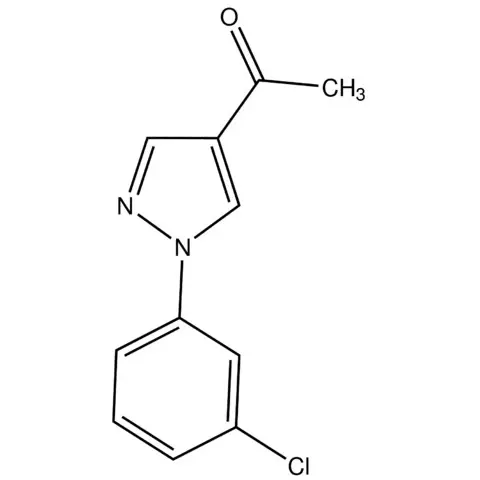 1-[1-(3-Chlorophenyl)-1H-pyrazol-4-yl]ethanone