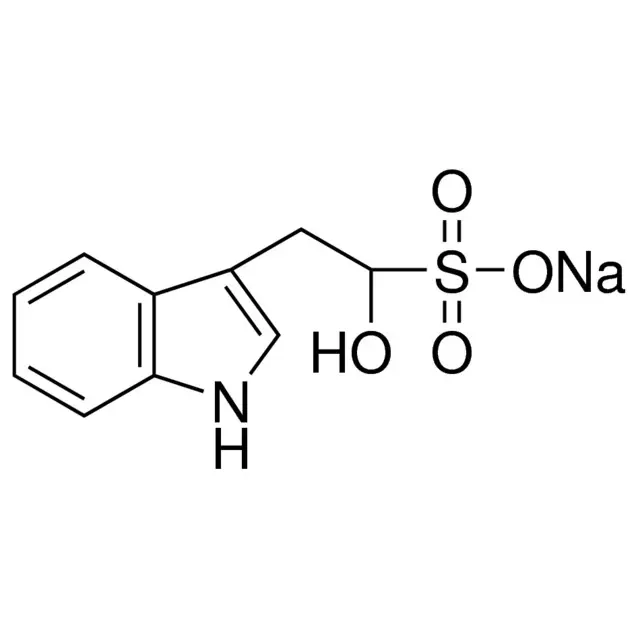 Indole-3-acetaldehyde–sodium bisulfite addition compound