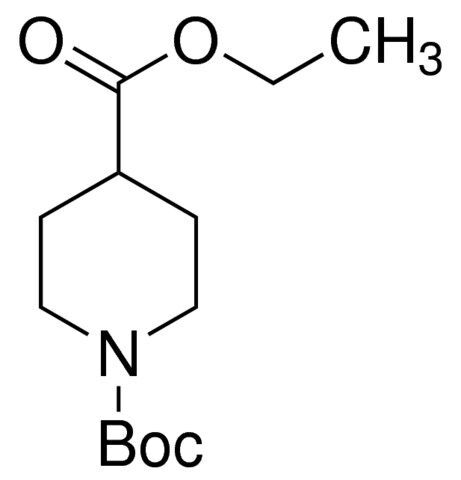Ethyl N-Boc-piperidine-4-carboxylate