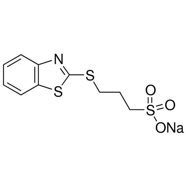 Sodium 3-(benzothiazol-2-ylthio)-1-propanesulfonate