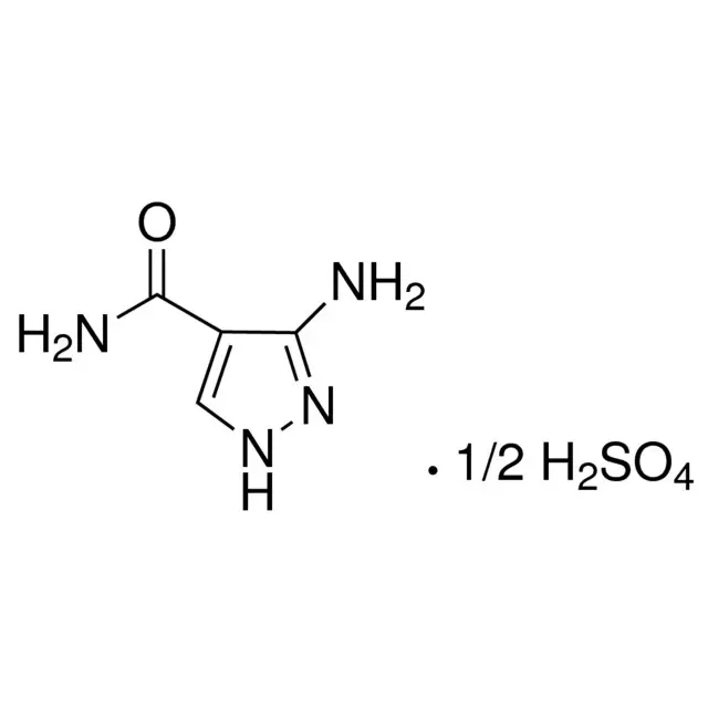 3-Amino-4-pyrazolecarboxamide hemisulfate salt