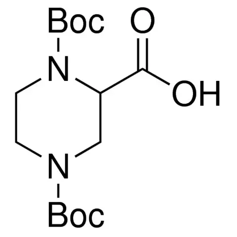 1,4-Di-Boc-piperazine-2-carboxylic acid