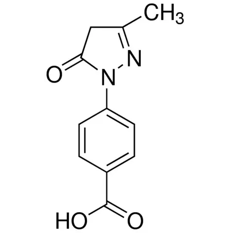 4-(3-Methyl-5-oxo-2-pyrazolin-1-yl)benzoic acid