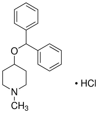 4-Diphenylmethoxy-1-methylpiperidine hydrochloride