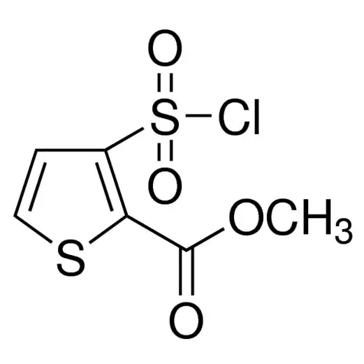 2-Carbomethoxy-3-thiophenesulfonyl chloride
