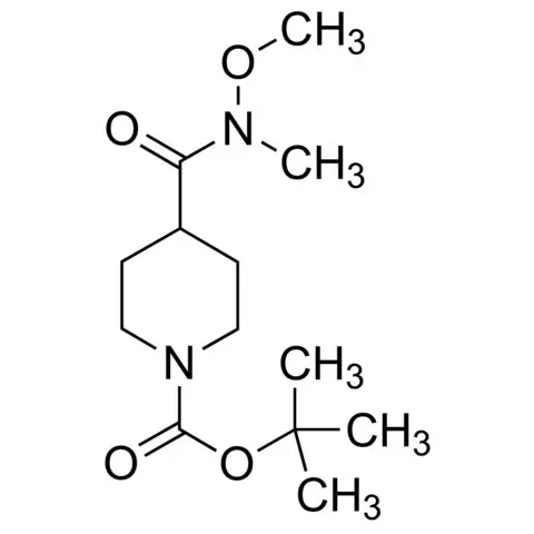 tert-Butyl 4-[methoxy(methyl)carbamoyl]piperidine-1-carboxylate