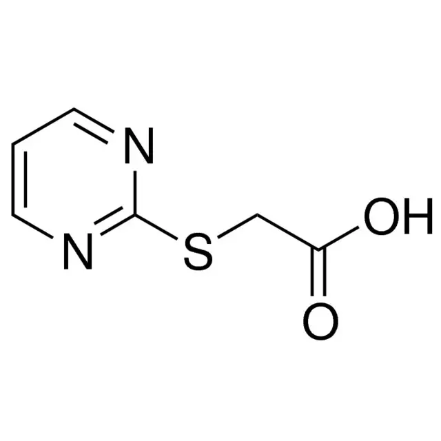 (2-Pyrimidylthio)acetic acid