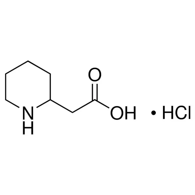 2-Piperidineacetic acid hydrochloride