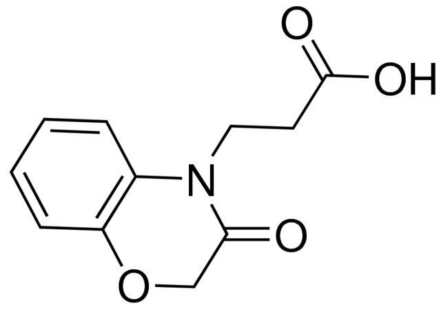 2,3-Dihydro-3-oxo-4H-1,4-benzoxazine-4-propionic acid