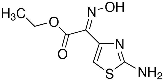 Ethyl 2-amino-α-(hydroxyimino)-4-thiazoleacetate, predominantly syn