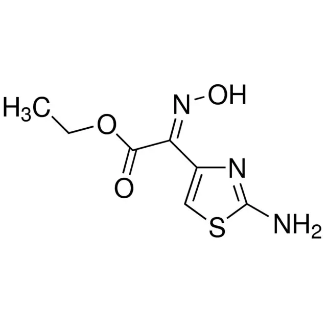 Ethyl 2-amino-α-(hydroxyimino)-4-thiazoleacetate, predominantly syn