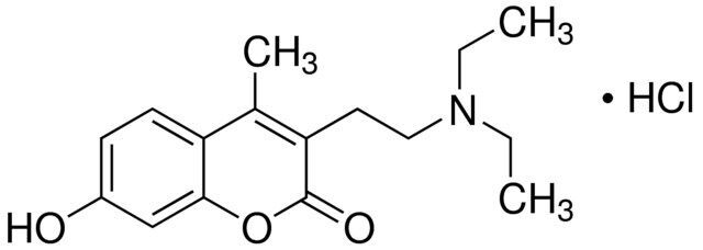 3-[2-(Diethylamino)ethyl]-7-hydroxy-4-methylcoumarin hydrochloride