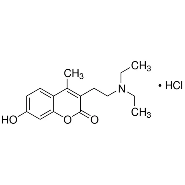 3-[2-(Diethylamino)ethyl]-7-hydroxy-4-methylcoumarin hydrochloride