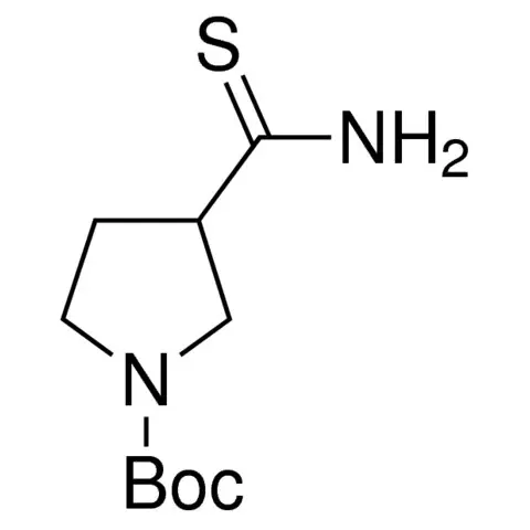 3-Thiocarbamoyl-pyrrolidine-1-carboxylic acid tert-butyl ester