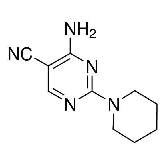 4-Amino-2-(1-piperidinyl)pyrimidine-5-carbonitrile