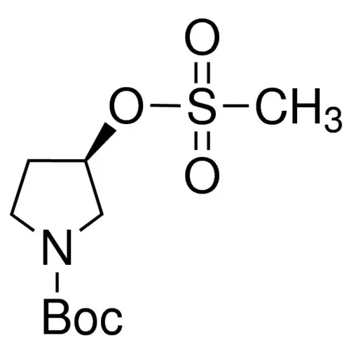 (R)-3-Methanesulfonyloxy-pyrrolidine-1-carboxylic acid tert-butyl ester