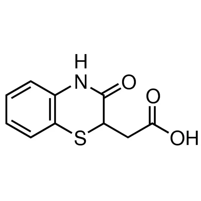 3,4-Dihydro-3-oxo-2H-(1,4)-benzothiazin-2-ylacetic acid