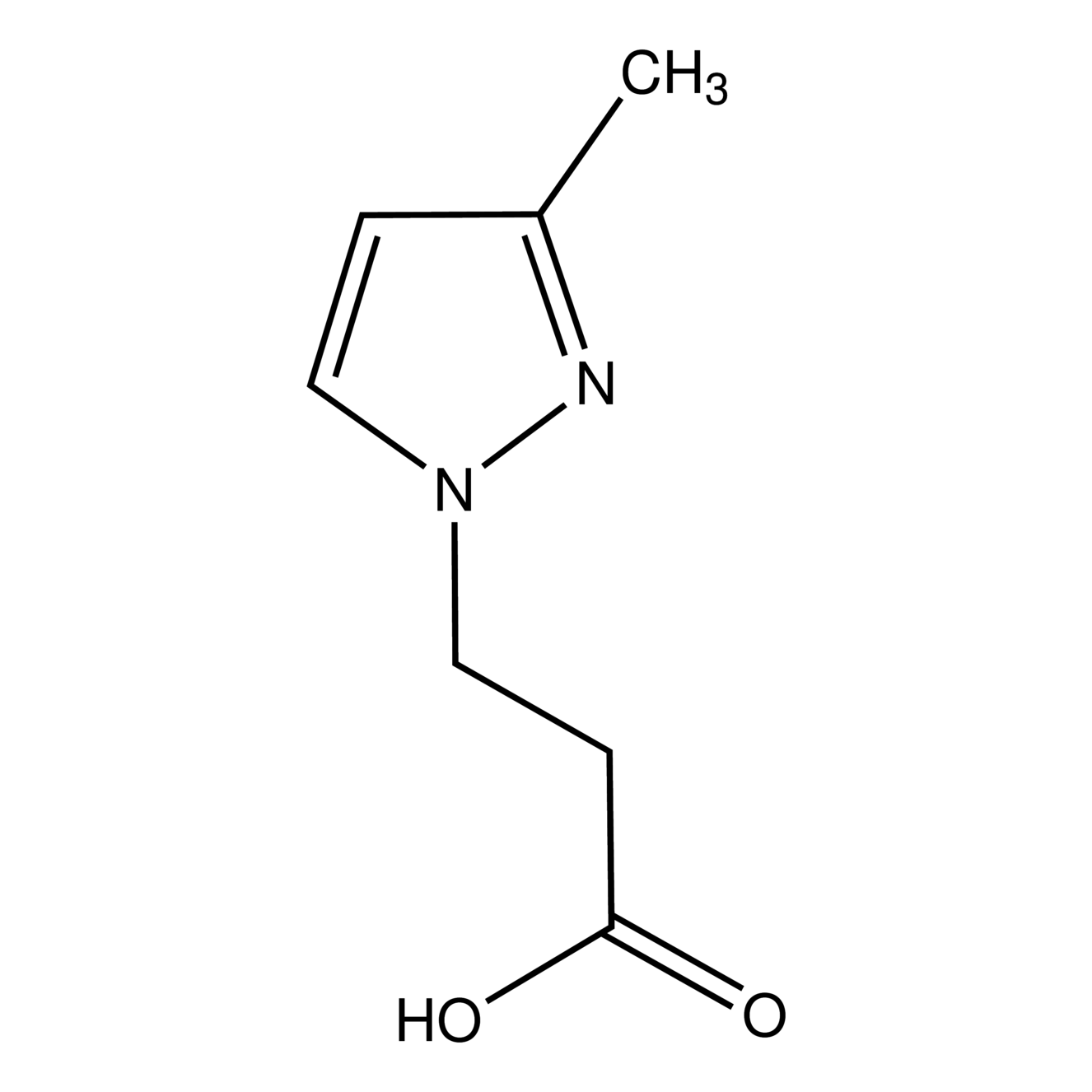 3-(3-Methyl-1H-pyrazol-1-yl)propanoic acid