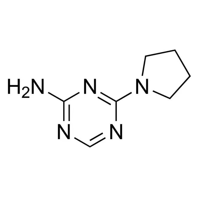 4-(1-Pyrrolidinyl)-1,3,5-triazin-2-amine