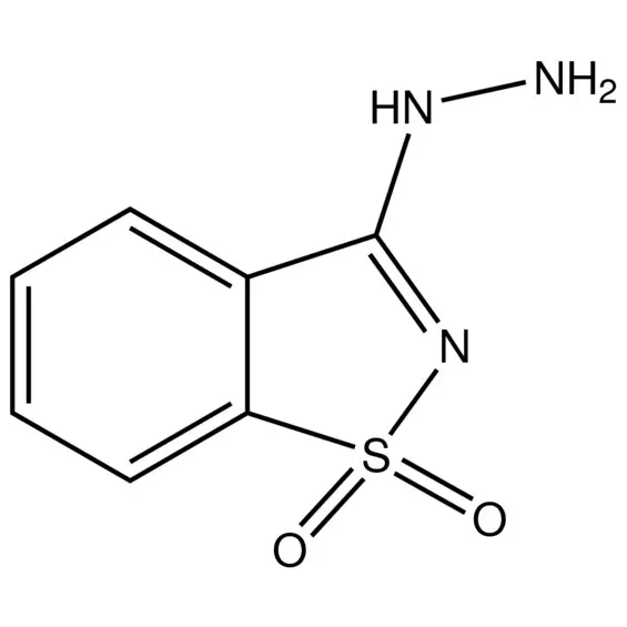 3-Hydrazino-1,2-benzisothiazole 1,1-dioxide