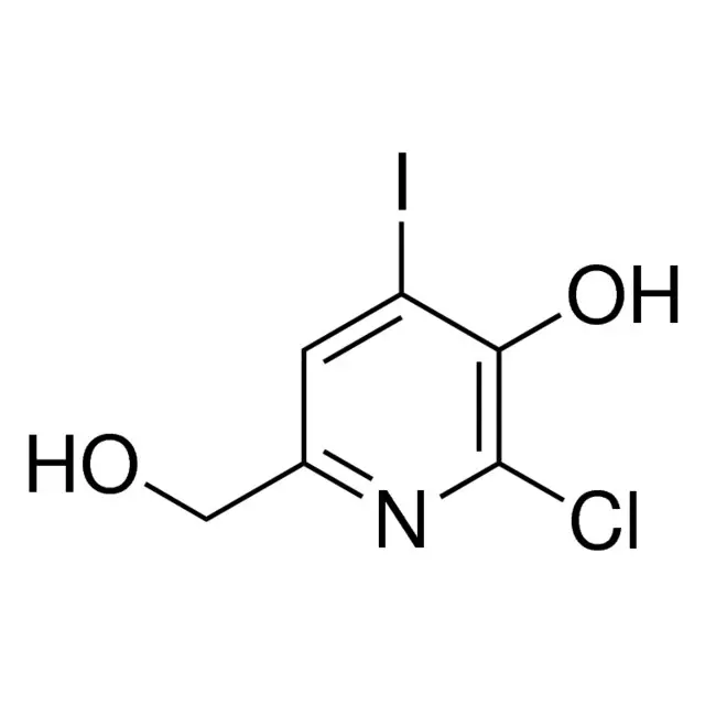 2-Chloro-3-hydroxy-6-(hydroxymethyl)-4-iodopyridine