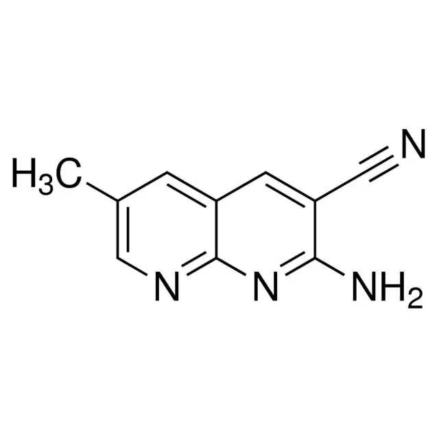 2-Amino-6-methyl-1,8-naphthyridine-3-carbonitrile
