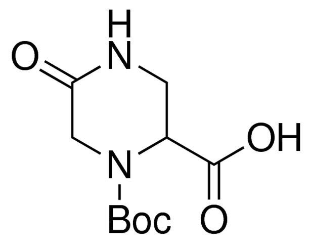1-Boc-5-oxo-piperazine-2-carboxylic acid