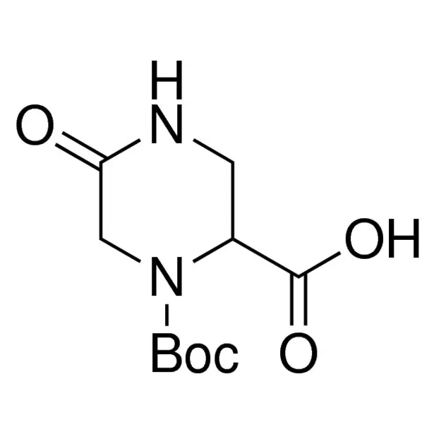 1-Boc-5-oxo-piperazine-2-carboxylic acid