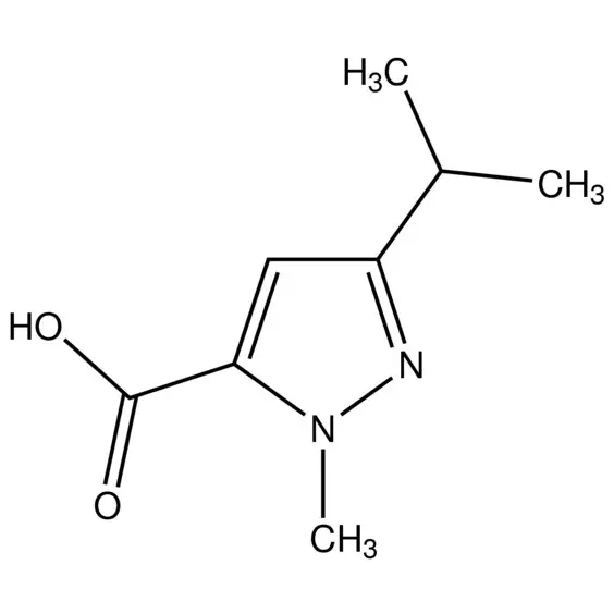 3-Isopropyl-1-methyl-1H-pyrazole-5-carboxylic acid