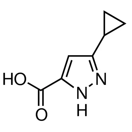 3-Cyclopropylpyrazole-5-carboxylic acid