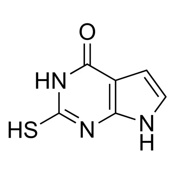 2-Mercapto-3H-pyrrolo[2,3-d]pyrimidin-4(7H)-one