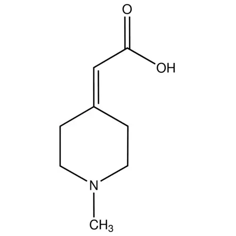 (1-Methylpiperidin-4-ylidene)acetic acid