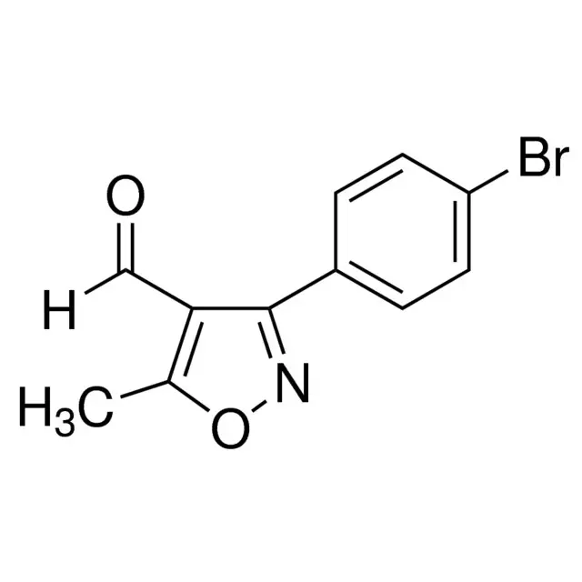 3-(4-Bromophenyl)-5-methylisoxazole-4-carboxaldehyde