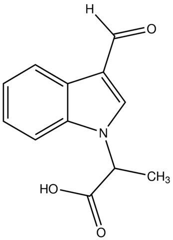 2-(3-Formyl-1H-indol-1-yl)propanoic acid