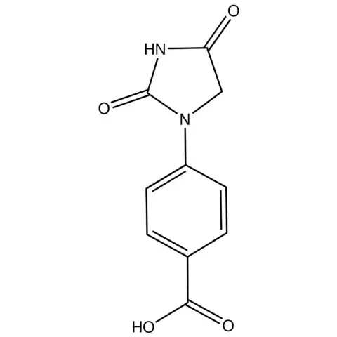4-(2,4-Dioxoimidazolidin-1-yl)benzoic acid