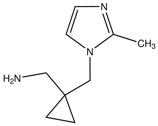 ((1-[(2-Methyl-1H-imidazol-1-yl)methyl]cyclopropyl)methyl)amine