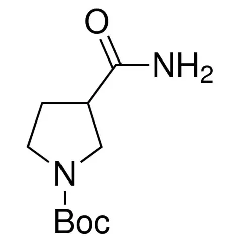 3-Carbamoyl-pyrrolidine-1-carboxylic acid tert-butyl ester