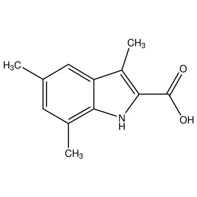 3,5,7-Trimethyl-1H-indole-2-carboxylic acid