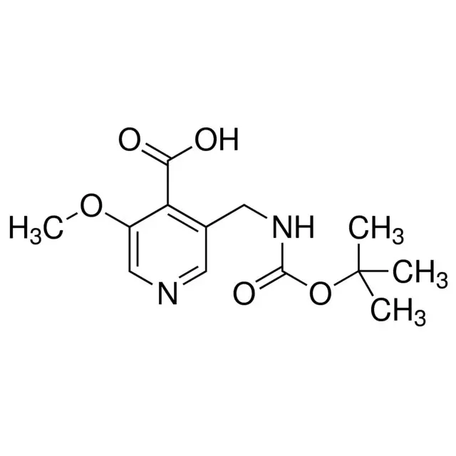 3-((tert-Butoxycarbonylamino)methyl)-5-methoxyisonicotinic acid
